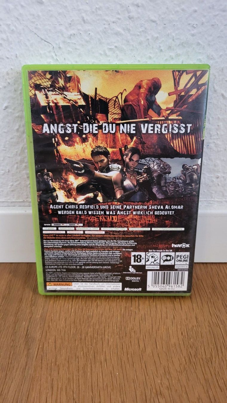 Microsoft Giochi: Xbox 360 - Resident Evil 5 – Usato da Münsingen venduto da DigitaleSpielecke 1