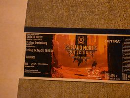 KonzertTicket Saltatio Mortis  Burgentour