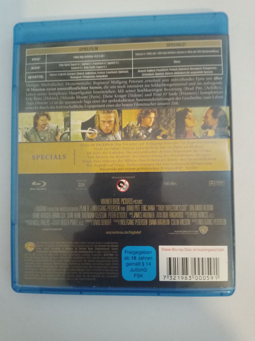 Tous les DVDs: <Troja Director's Cut Blu-Ray> – D'occasion à Tann par Veebee6 1