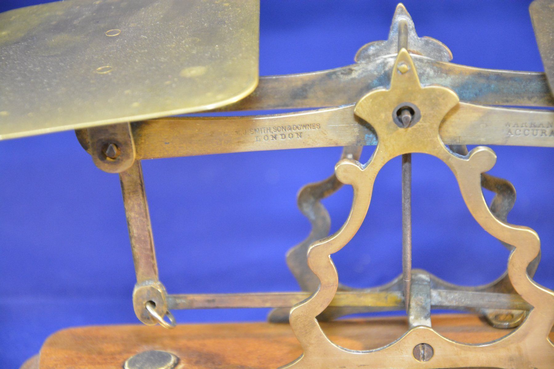 Bilance e pesi: Antike englische Messing Briefwaage Set – Usato da Bassersdorf venduto da antikvintage 6