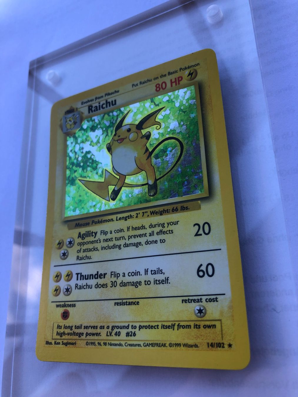 Carte collezionabili: Raichu Holo Base set - NM - ab 1.- – Usato da Giubiasco venduto da dan_pr8b 2