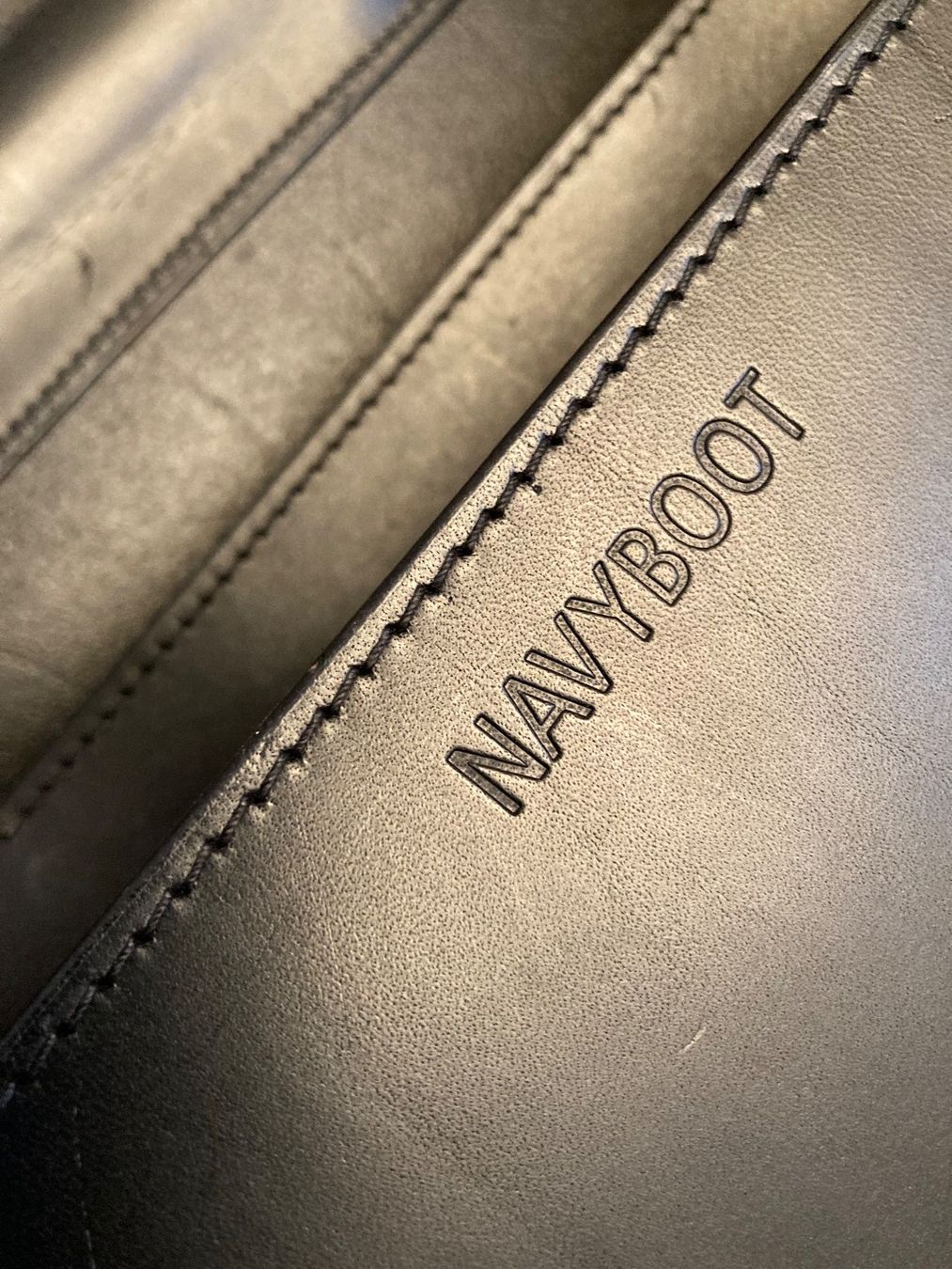 Navyboot Valigie & Borse: Navyboot Aktentasche, Leder, Schwarz, Gebraucht – Usato da Seuzach venduto da foifer