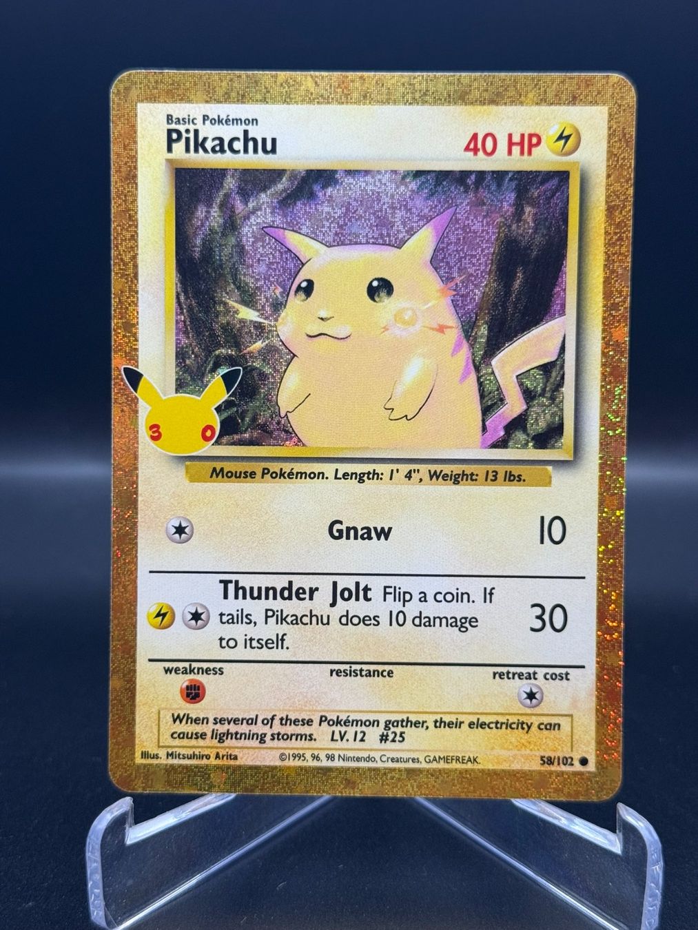 Pokémon Carte collezionabili: Pikachu (30C BS 58) – Usato da Birmensdorf ZH venduto da SnorlaxMail