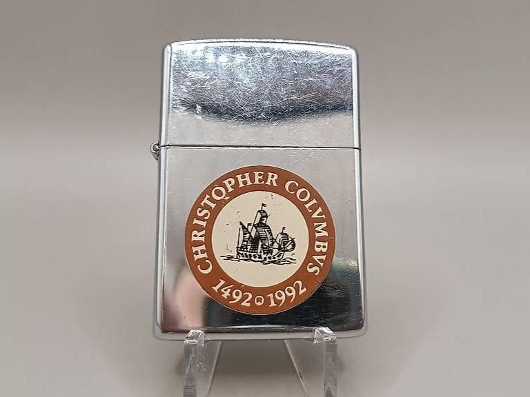 Zippo Feuerzeuge: Zippo Colombus 500 years 1991 – Gebraucht aus Pampigny von Calypso06