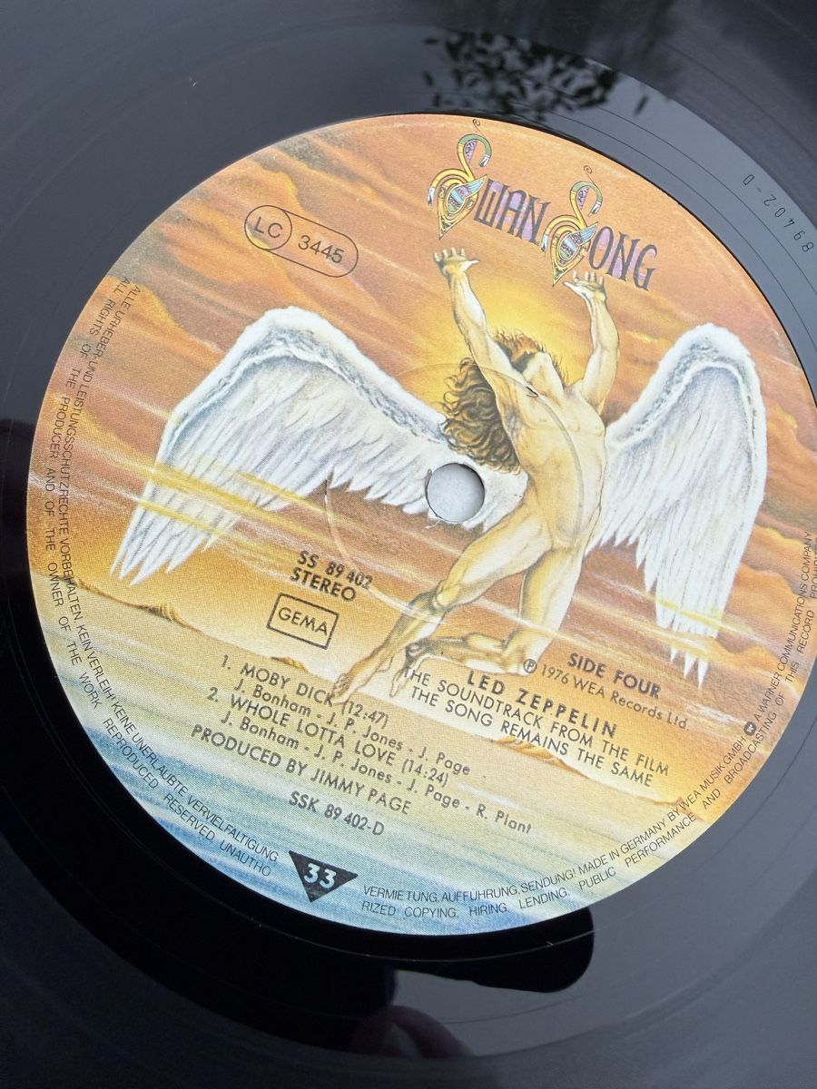 Schallplatten: Led Zeppelin - The Song Remains the Same -  Schallplatte – Gebraucht aus Goldach von Messerguru 4