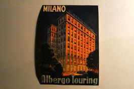 10x Vintage - HOTEL / SCHIFFE - Werbekleber für Koffer,