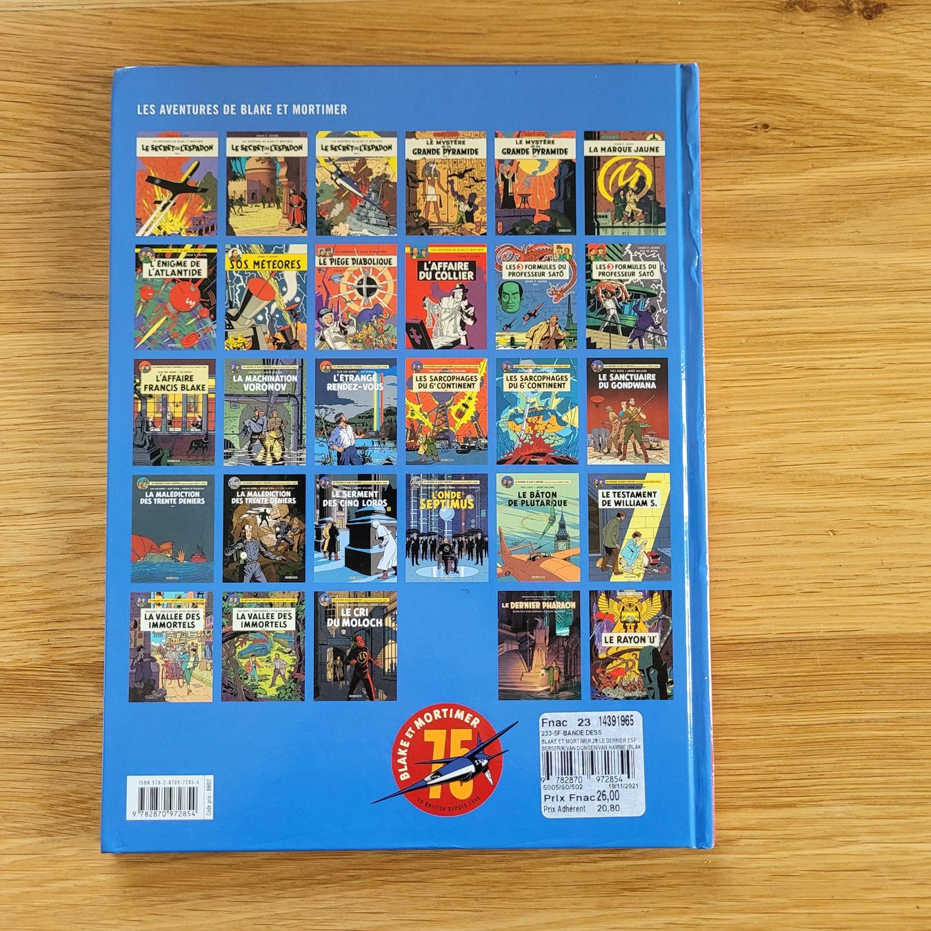 Fumetti: BD EO Blake et Mortimer 28. Le Dernier Espadon – Usato da Biel/Bienne venduto da Destockweb 5