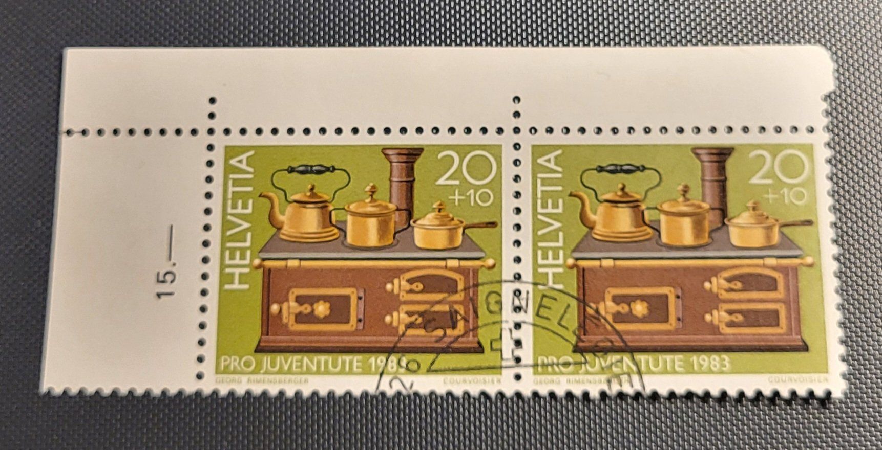 Tutti i francobolli: Vollstempel Saignelégier briefmarke – Usato da St Gallen venduto da Stampsalshobby