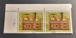 Vollstempel Saignelégier briefmarke