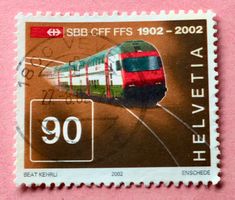Nr.1048 GESTEMPELT 2002 IC 200-Doppelstockwagen   