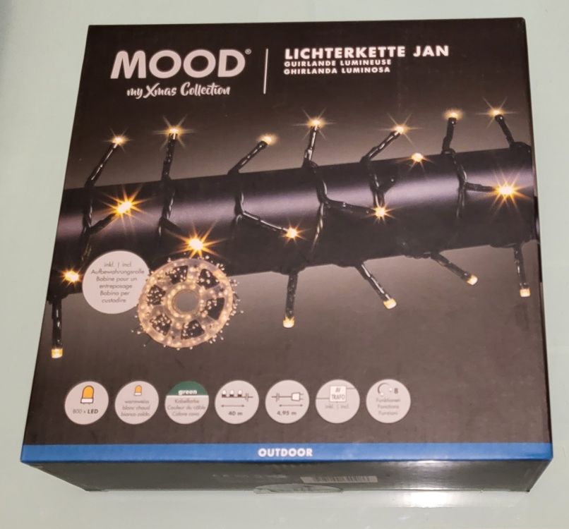 MOOD Lichterkette 40m Outdoor Neu OVP Kaufen auf Ricardo