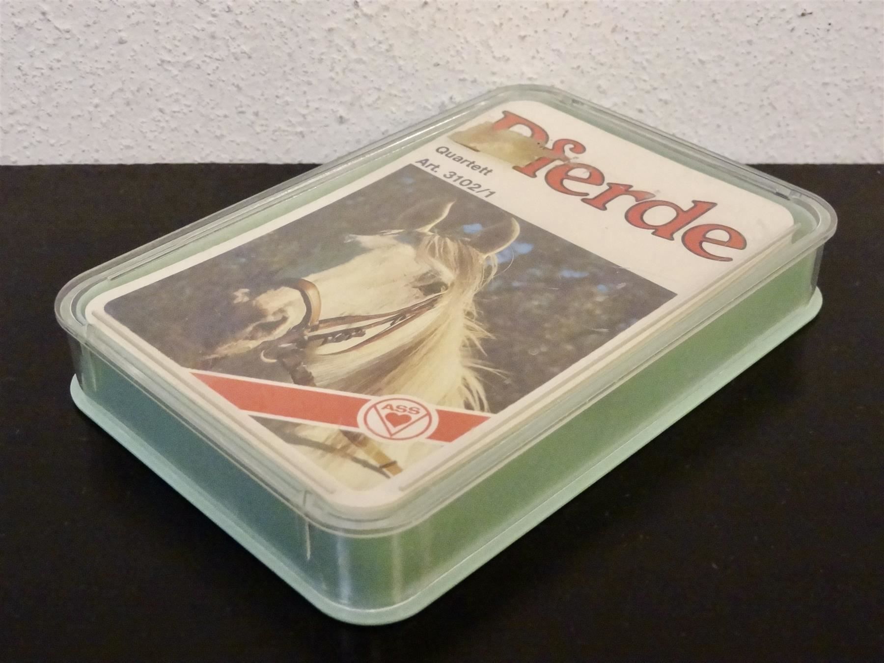Ravensburger Giochi: Quartett TIER-QUARTETT PFERDE PFERD – Usato da Kerzers venduto da wisaundso 1