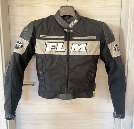 Veste de moto textile, protection carbon, pour homme FLM 50