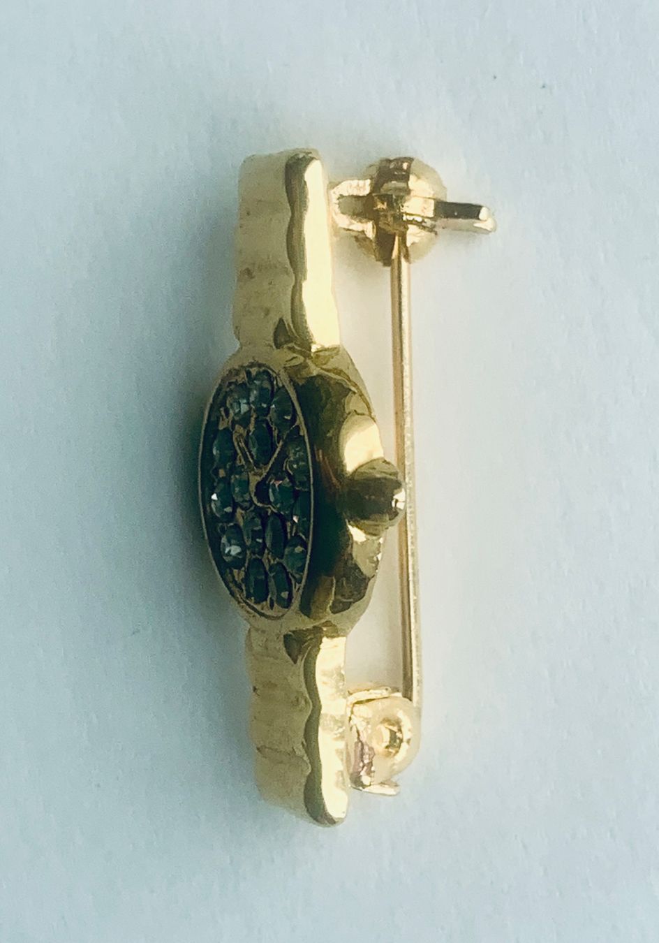 Spille & Fermagli: Vintage Brosche klassische Damen-Uhr, Strass – Usato da Bern venduto da Flora.Sonea 1