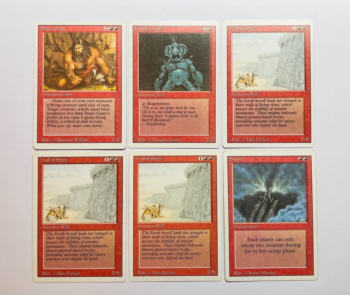 Magic The Gathering Carte collezionabili: Magic The Gathering Rot Uncommon/Rare 12x Revised – Usato da Duggingen venduto da nad_6yzh 3
