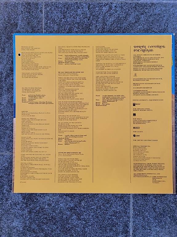 Dischi in vinile: Birth Control Increase LP 1977 Brain Records DE Krautrock – Usato da Buchrain venduto da Nicben187 2