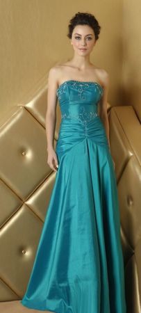 Abendkleid Grün/Smaragd Gr. 34,36,38,40
