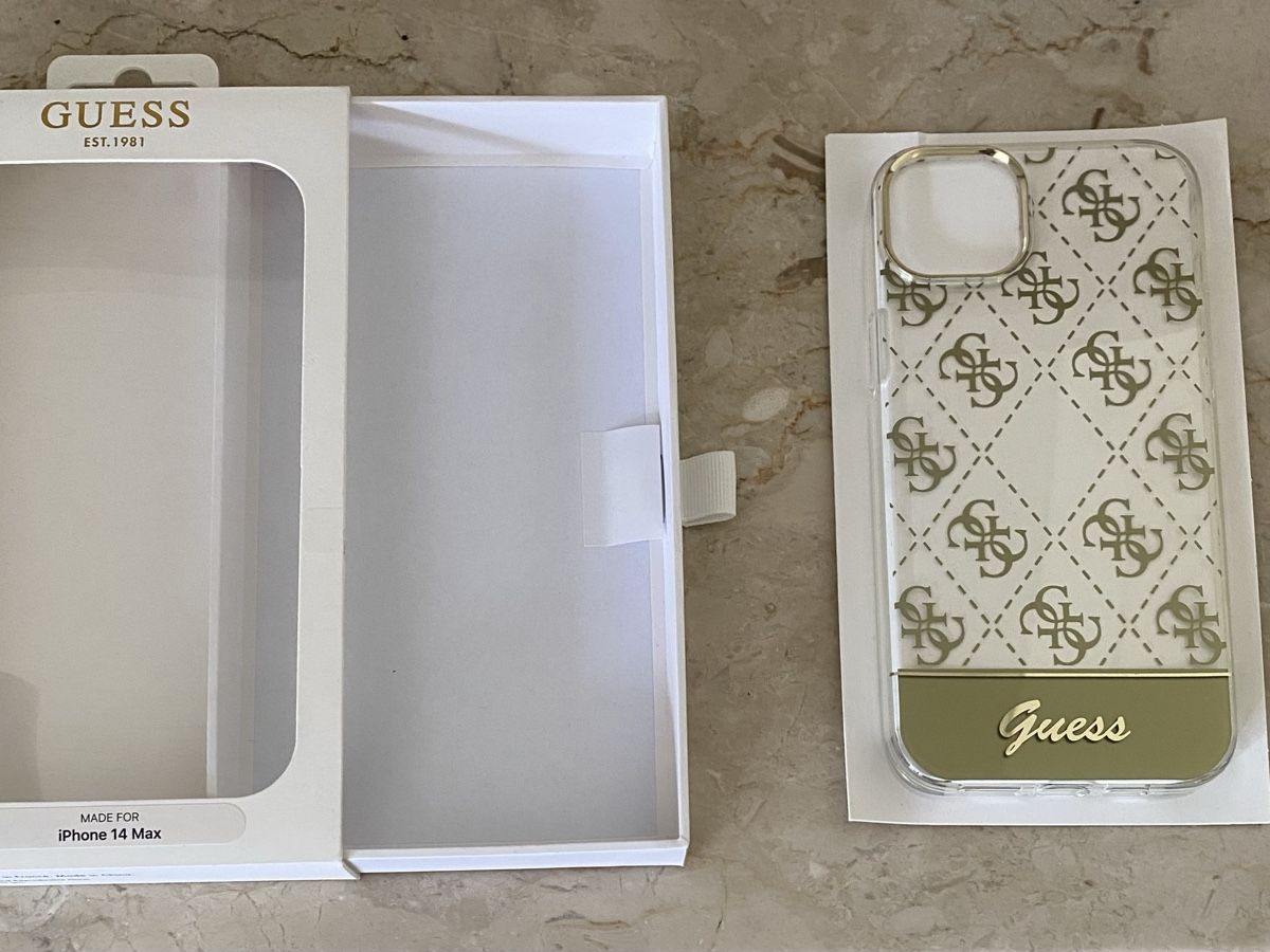 Guess Cover & Protezioni schermo: Coque iPhone 14 Max Guess – Nuovo e nell'imballaggio originale da Fleurier venduto da Vandehaart 1