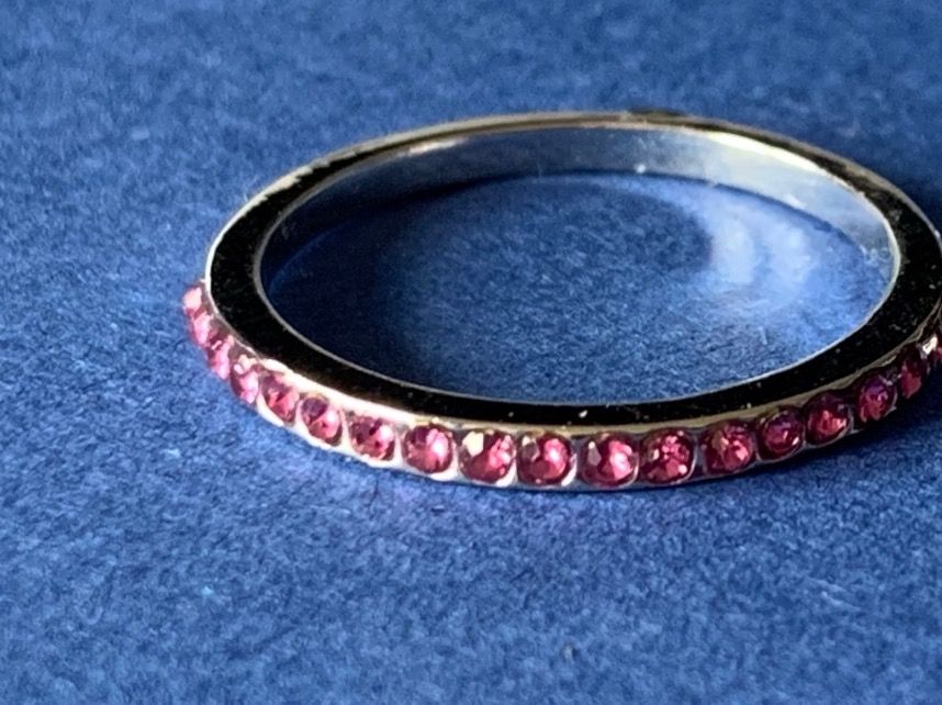 Anelli: Ring rosaroti Steinli (55) – Usato da Dittingen venduto da Bijoubelle 1