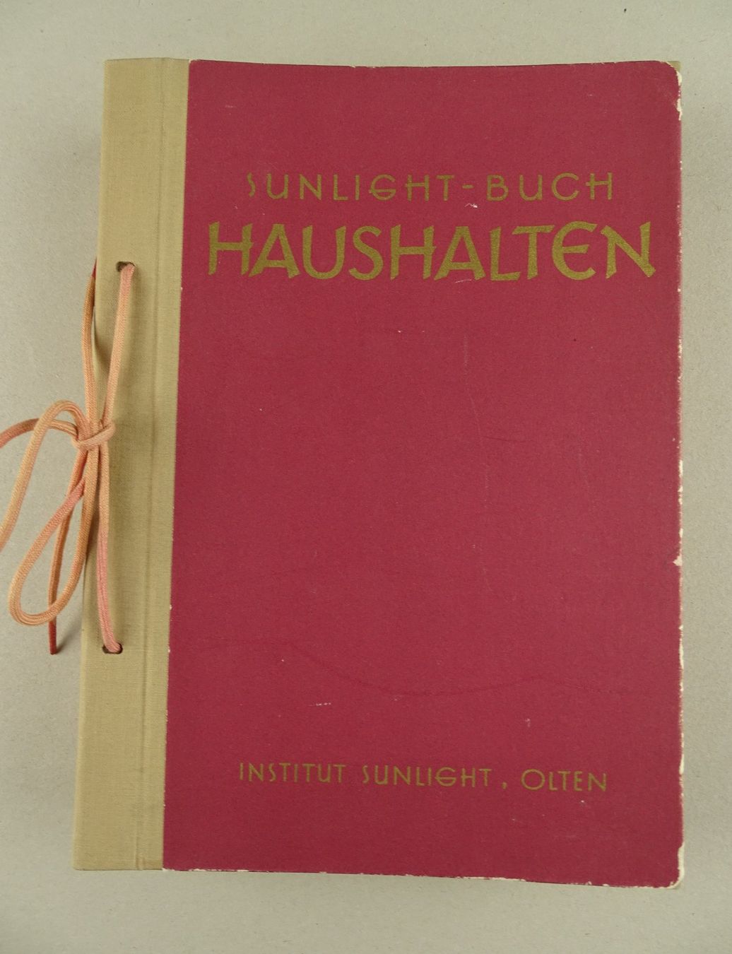 Bücher: SUNLIGHT-BUCH HAUSHALTEN, 20er JAHRE – Gebraucht aus Grüningen von Kartensammler