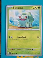 Bulbasaur Bisasam - Pokemon Mew 151 Englisch