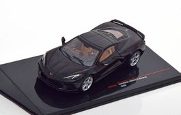 Chevrolet Corvette C8 Stingray seit 2020 schwarz   1:43