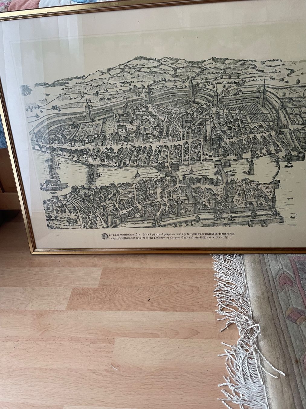 Grafica & Litografie: Bild Stadt Zürich – Usato da Unterägeri venduto da Muggenstutz03 3