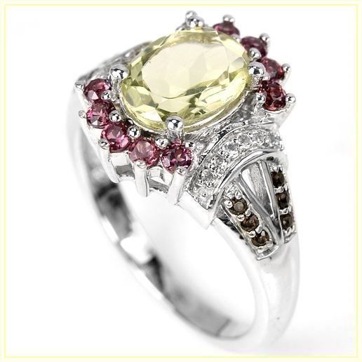 Anelli: ♛ Citrin 925 Silberring – Nuovo e nell'imballaggio originale da Oberglatt ZH venduto da Hot-Spot 1