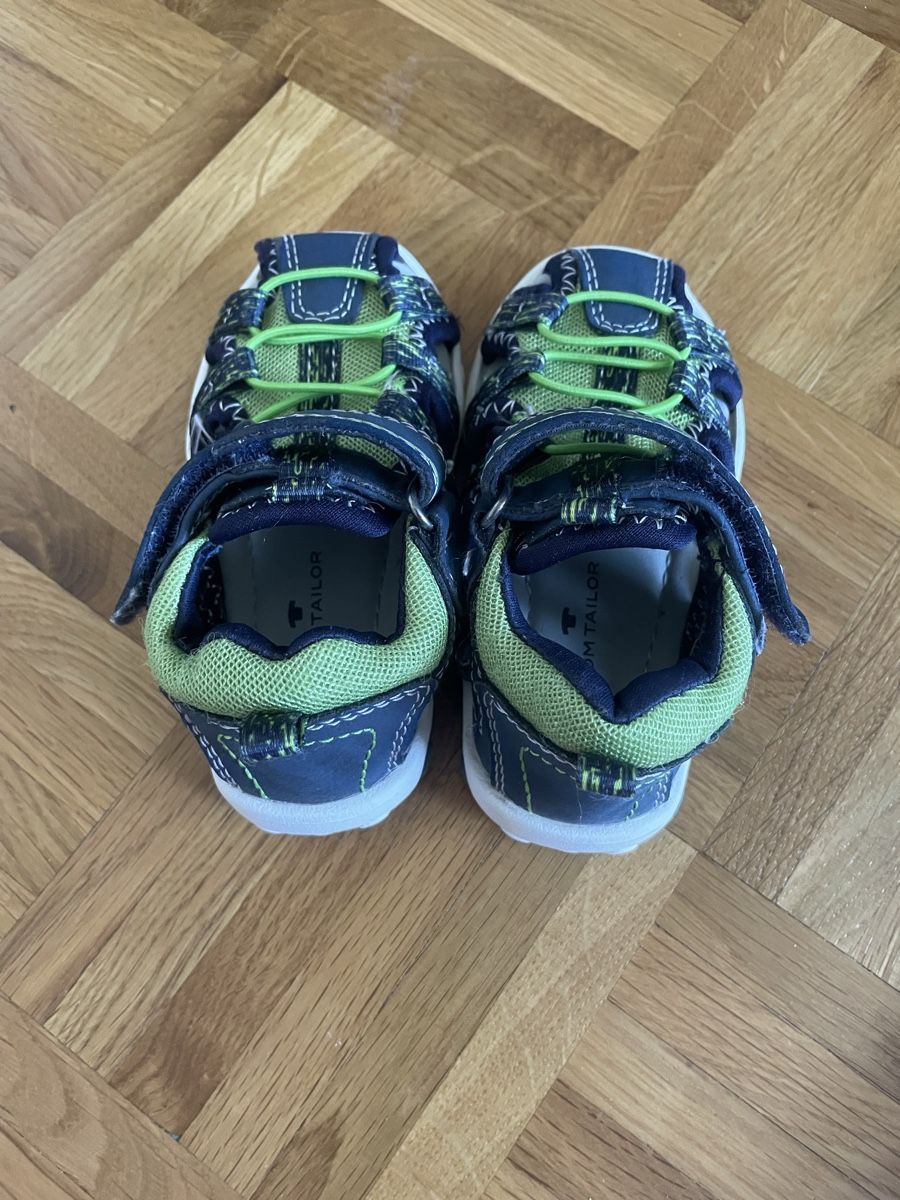 Tom Tailor Scarpe per ragazzi: Sandales enfant Tom Tailor bleu vert pointure 21 – Usato da Versoix venduto da Pti-pois 1