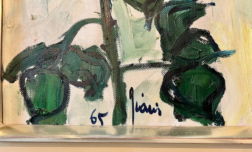 Giani Castiglioni (19172005), Grosses Ölgemälde Rose Kaufen auf Ricardo