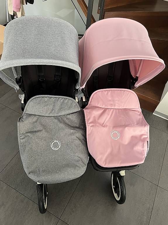 Carrozzine: Poussette double bugaboo avec plein d'accessoires  – Usato da Vuarrens venduto da italorico