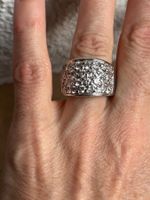 Silberring "SHINE" WHITE , Top Zustand! (55)