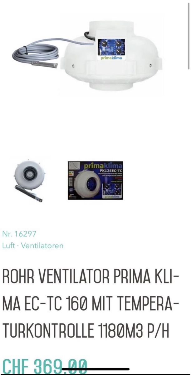 Growbox Altro: Growbox 240x120x200 – Usato da Winterthur venduto da Burrows13 3