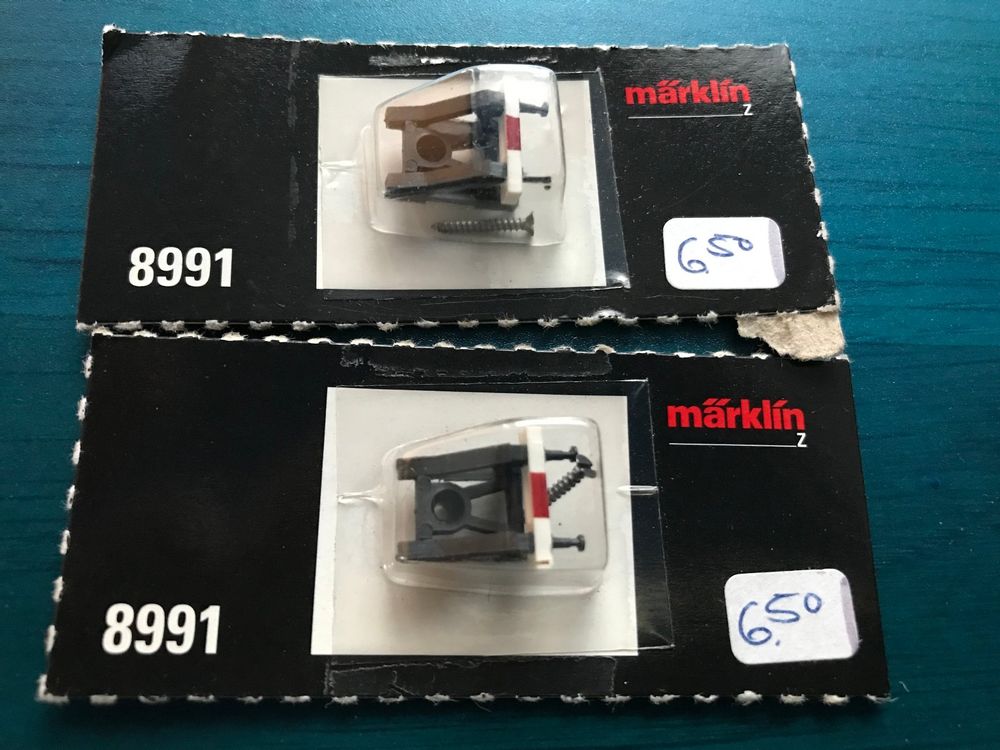 Märklin Butoir Pour Rail – Échelle Z, Longueur 15 Mm – Accessoire De Modélisme Ferroviaire Pour Voie De Garage