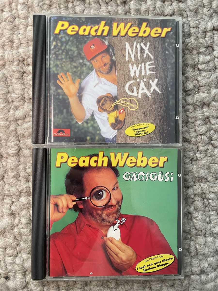 CD: 2x Peach Weber – Usato da Reinach AG venduto da trigger7811