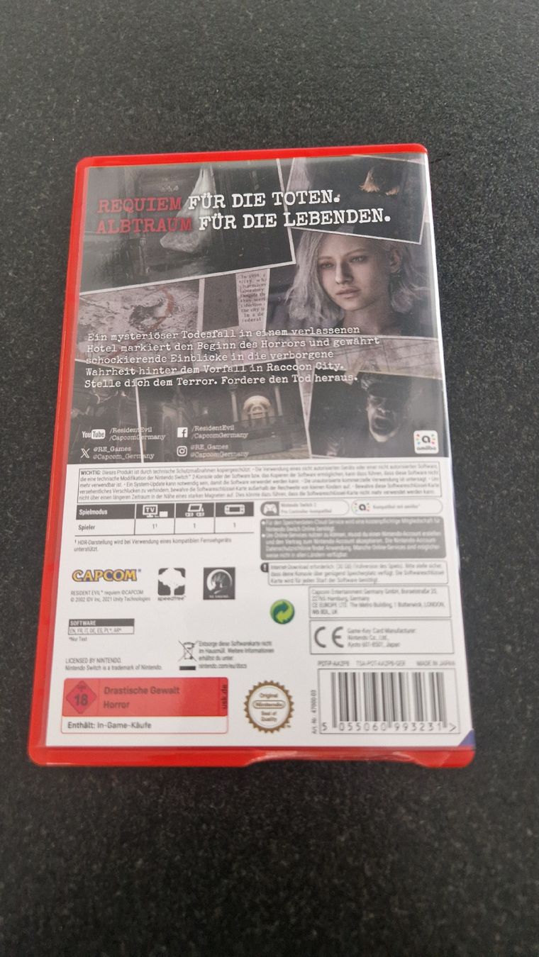 Spiele: Resident Evil Requiem – Gebraucht aus Holderbank AG von Yoshi.. 1