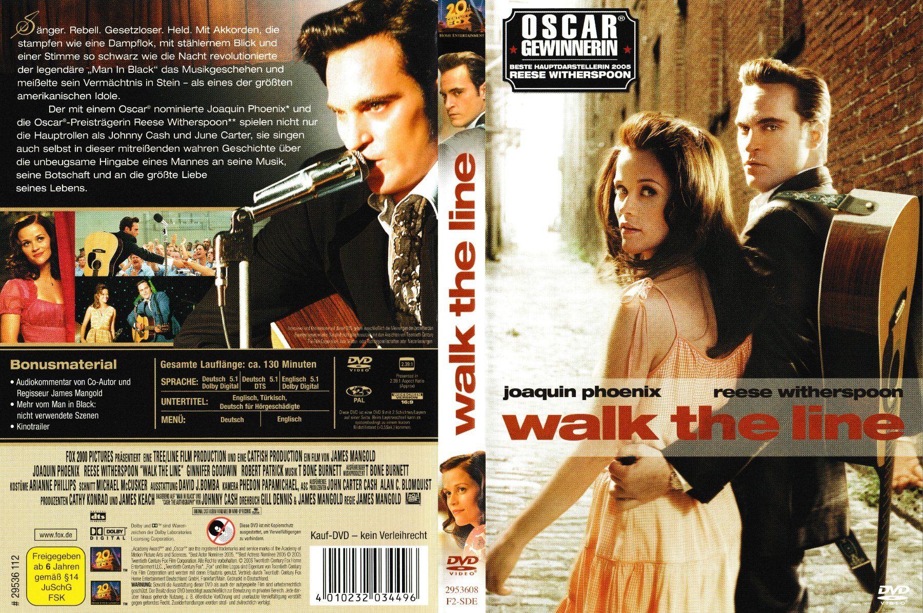 Tutti i DVDs: DVD - Walk the Line – Usato da Langnau am Albis venduto da MediaRescuerKeLoX
