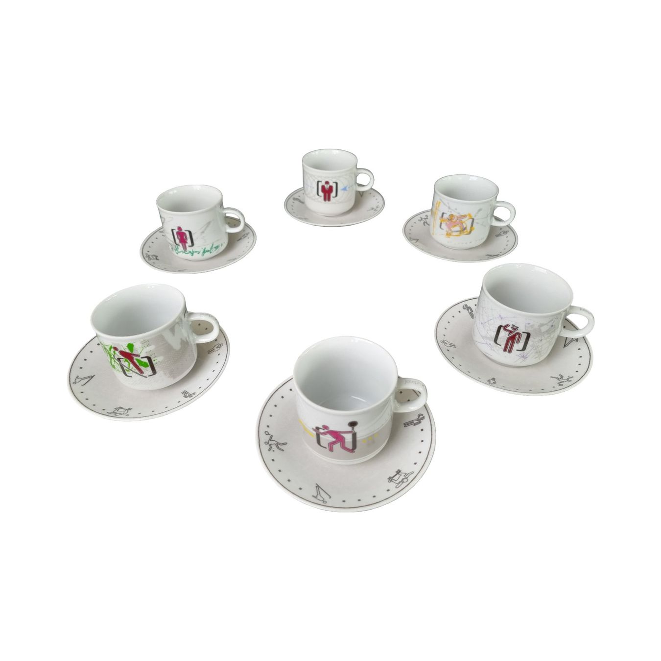 Services de table: JAS Kaffeetassenset inkl. Unterteller – D'occasion à Wangen b. Olten par Restwert_Wangen