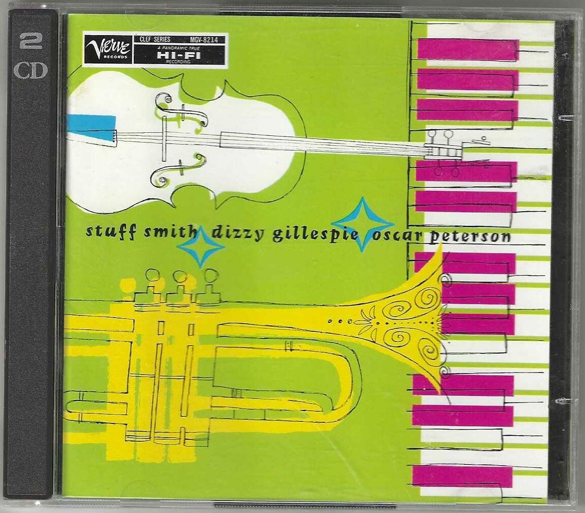 CDs: Stuff Smith + Dizzy Gillespie + Oscar Peterson - 2 X CD – Gebraucht aus Genève von CDLPBookS