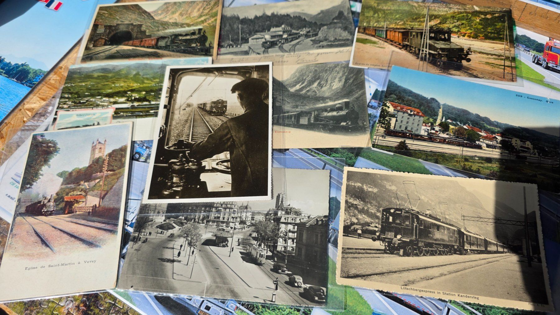 Ansichtskarten: Cartes postale chemin de fer – Gebraucht aus Donneloye von bls1981 3