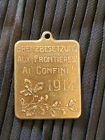 Grenzbesetzung 1914 Medaille - Seltenes Sammlerstück!