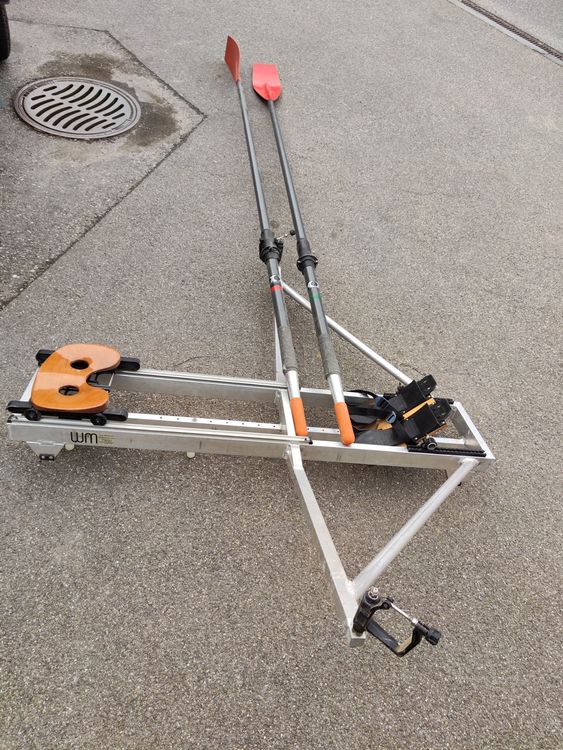 Skiff Ausleger Sitz & Padel für Ruderboot Marke WM (Gebraucht) in ...