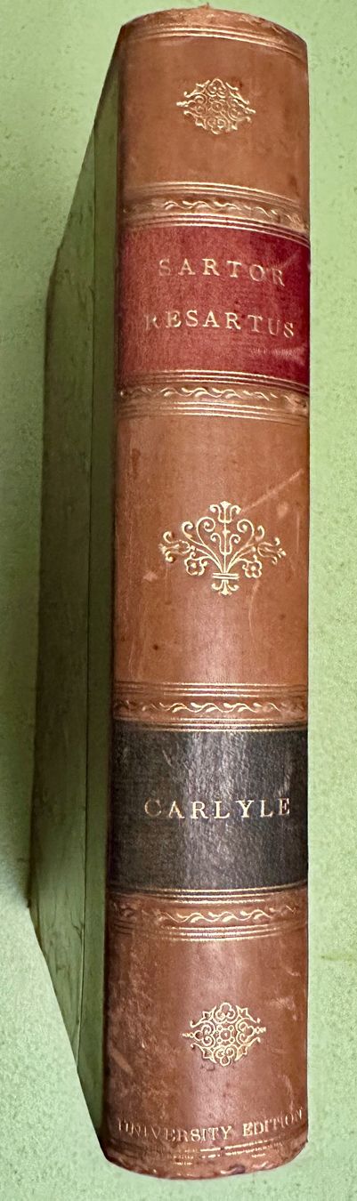 Libri: Thomas Carlyle: Sartor Resartus. – Usato da Zürich venduto da allp 1