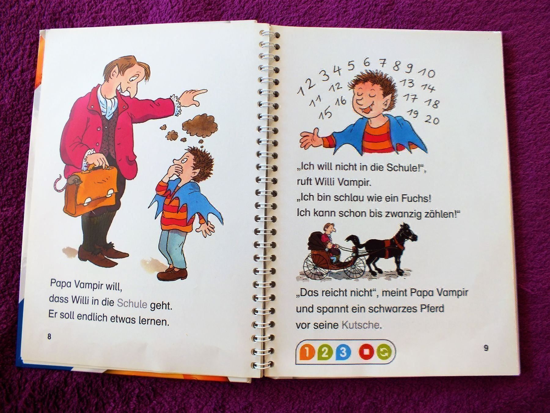 Libri: tiptoi - Leserabe Buch - Willi Vampir in der Schule – Usato da Müllheim Dorf venduto da Seeeule01 3