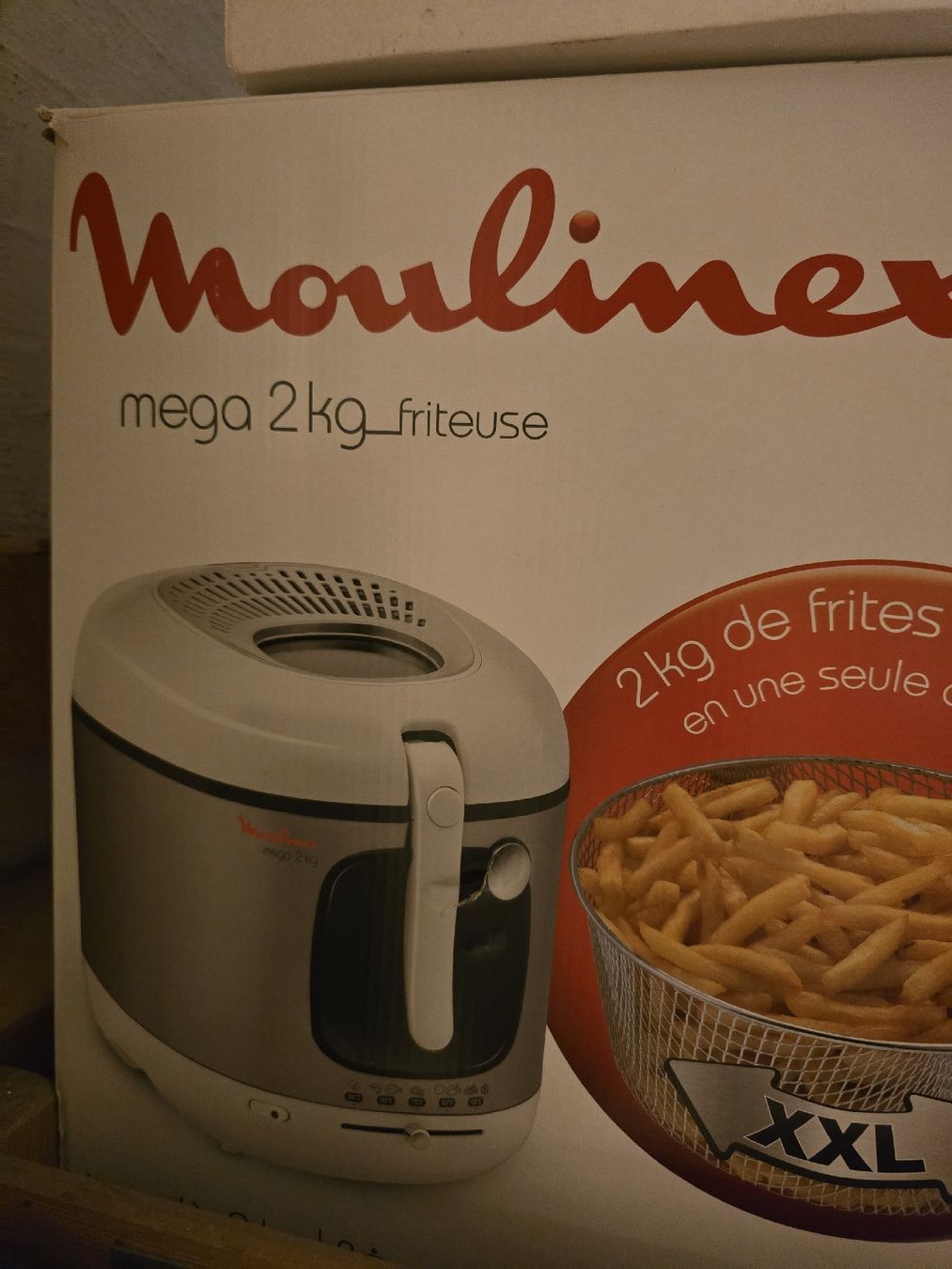 Moulinex Elettrodomestici da cucina: Moulinex Mega 2 kg Fritteuse  – Nuovo e nell'imballaggio originale da Winterthur venduto da Bole.sd