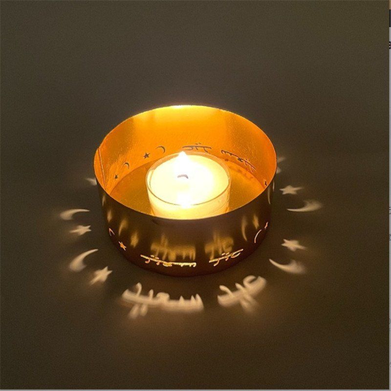Portacandele: Windlicht "Eid said" (arabisch) – Nuovo e nell'imballaggio originale da Grenchen venduto da SweetiesCH