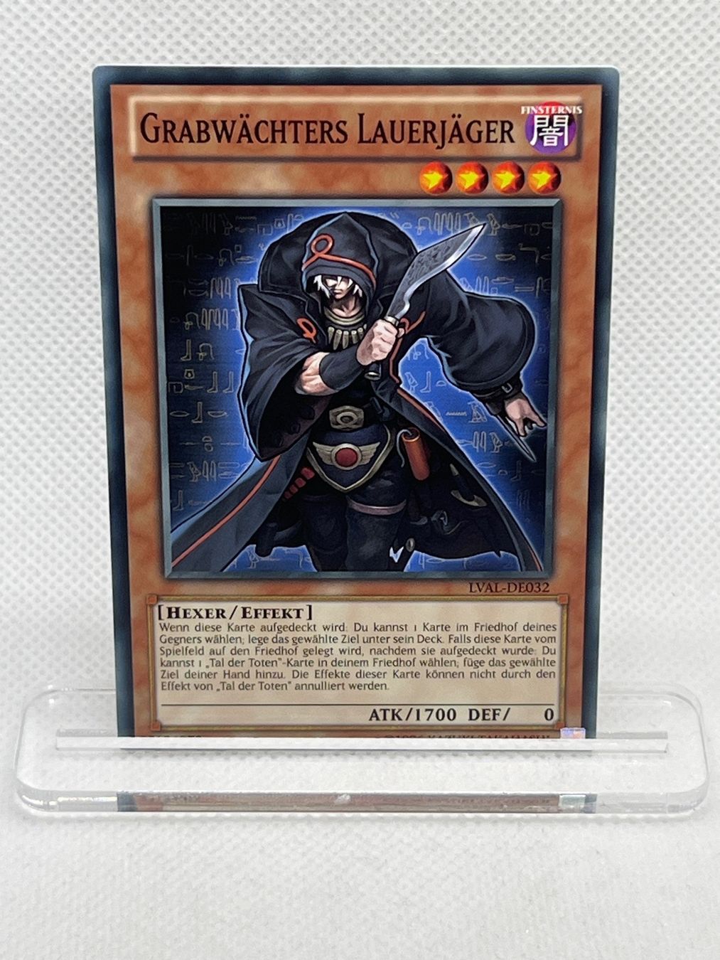 Yugioh Sammelbilder & Trading cards: Yu-Gi-Oh! LVAL-DE032 Grabwächters Lauerjäger – Gebraucht aus Hinterkappelen von Kim1992