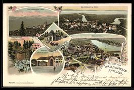 Litho Walzenhausen, Bahnhof Drahtseilbah