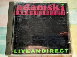 Cd Adamski  - Live and Direct