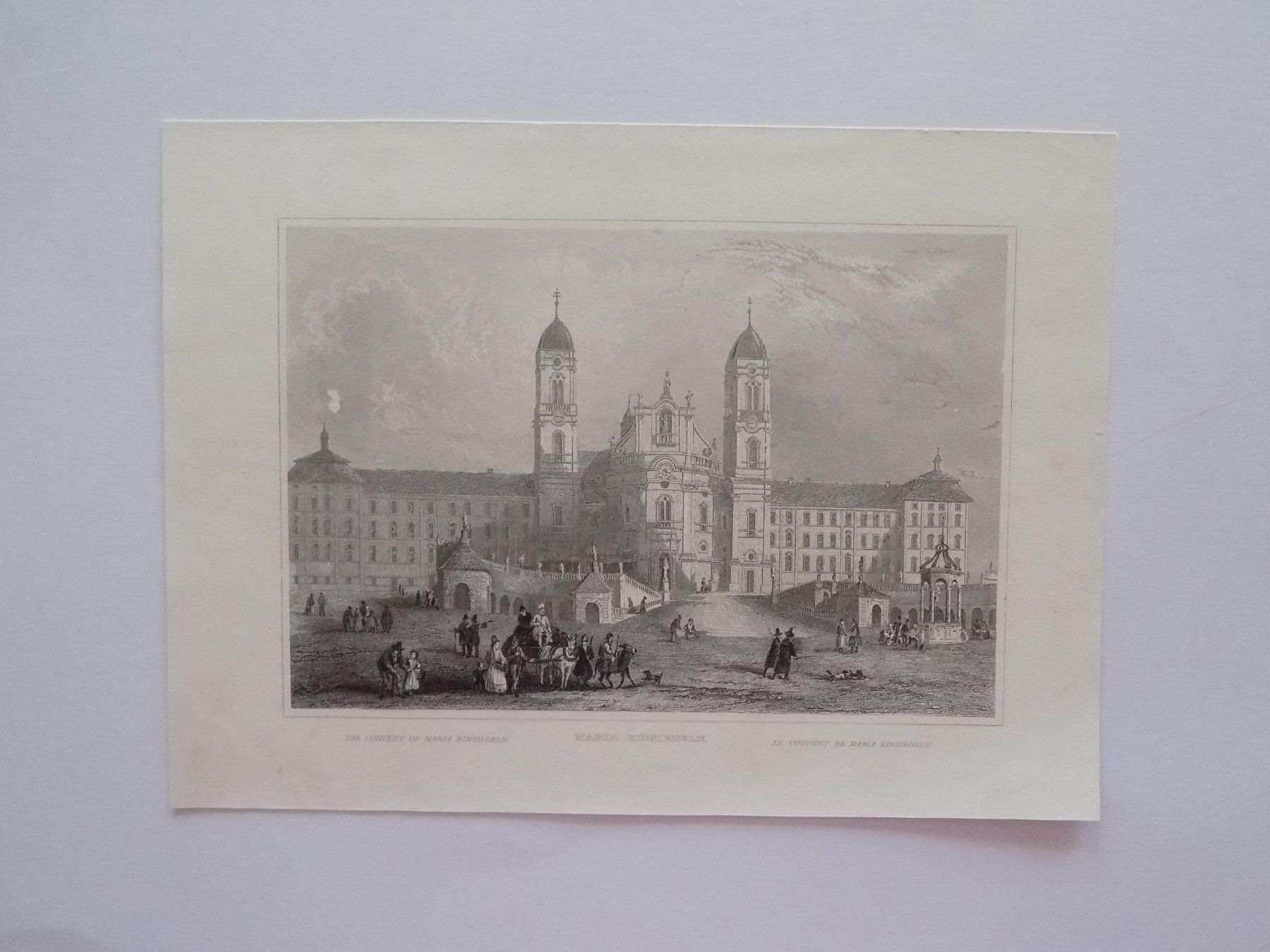 Incisioni: Klosterkirche Maria zu Einsiedeln – Usato da Risch venduto da Antikfee